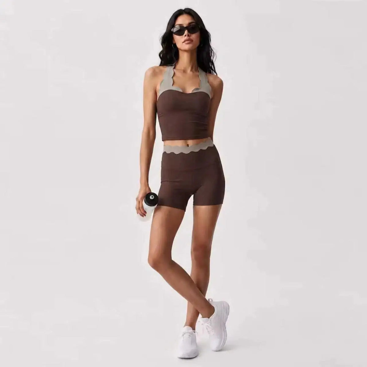 Coquille Lace Yoga Set