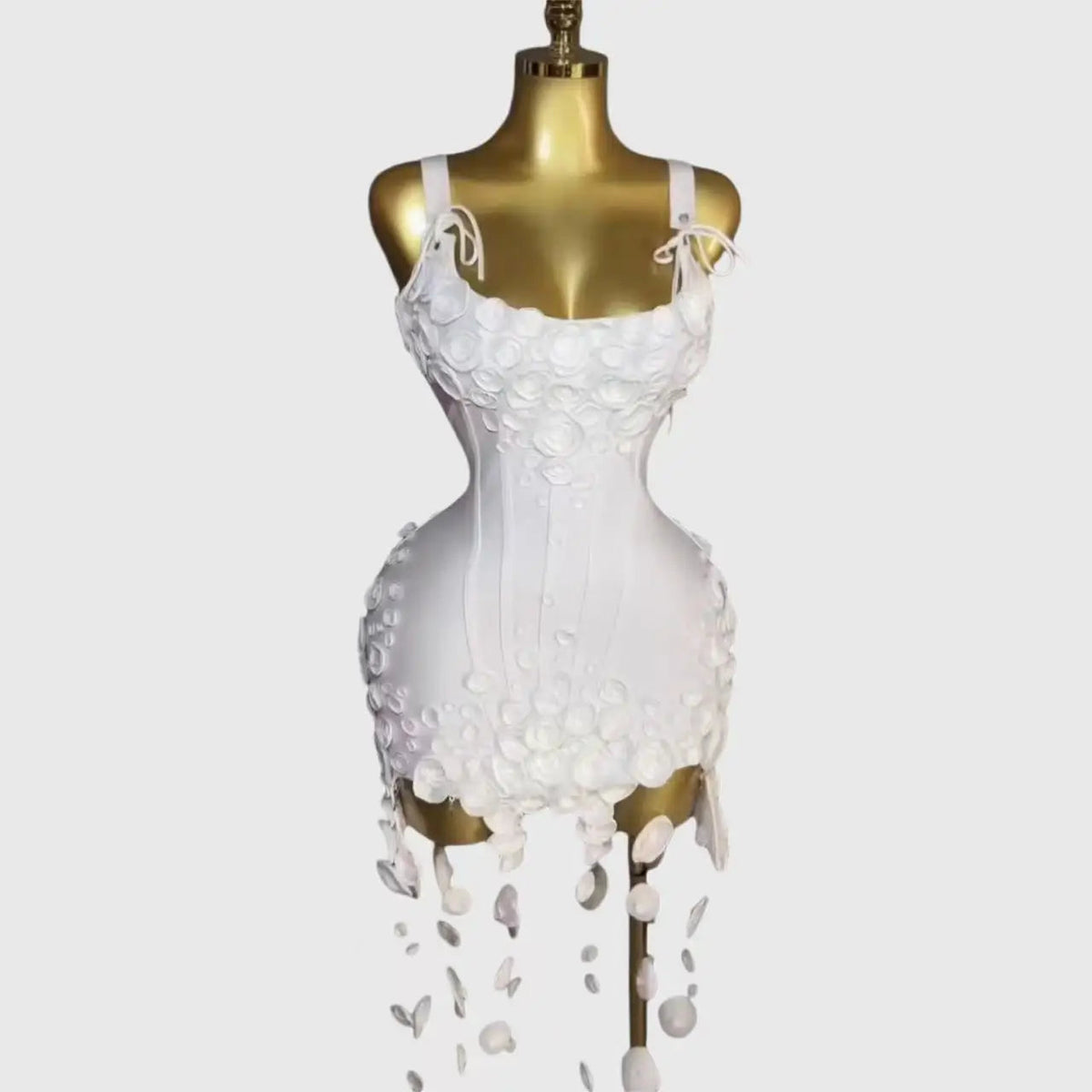 Fleur Bandeau Evening Gown