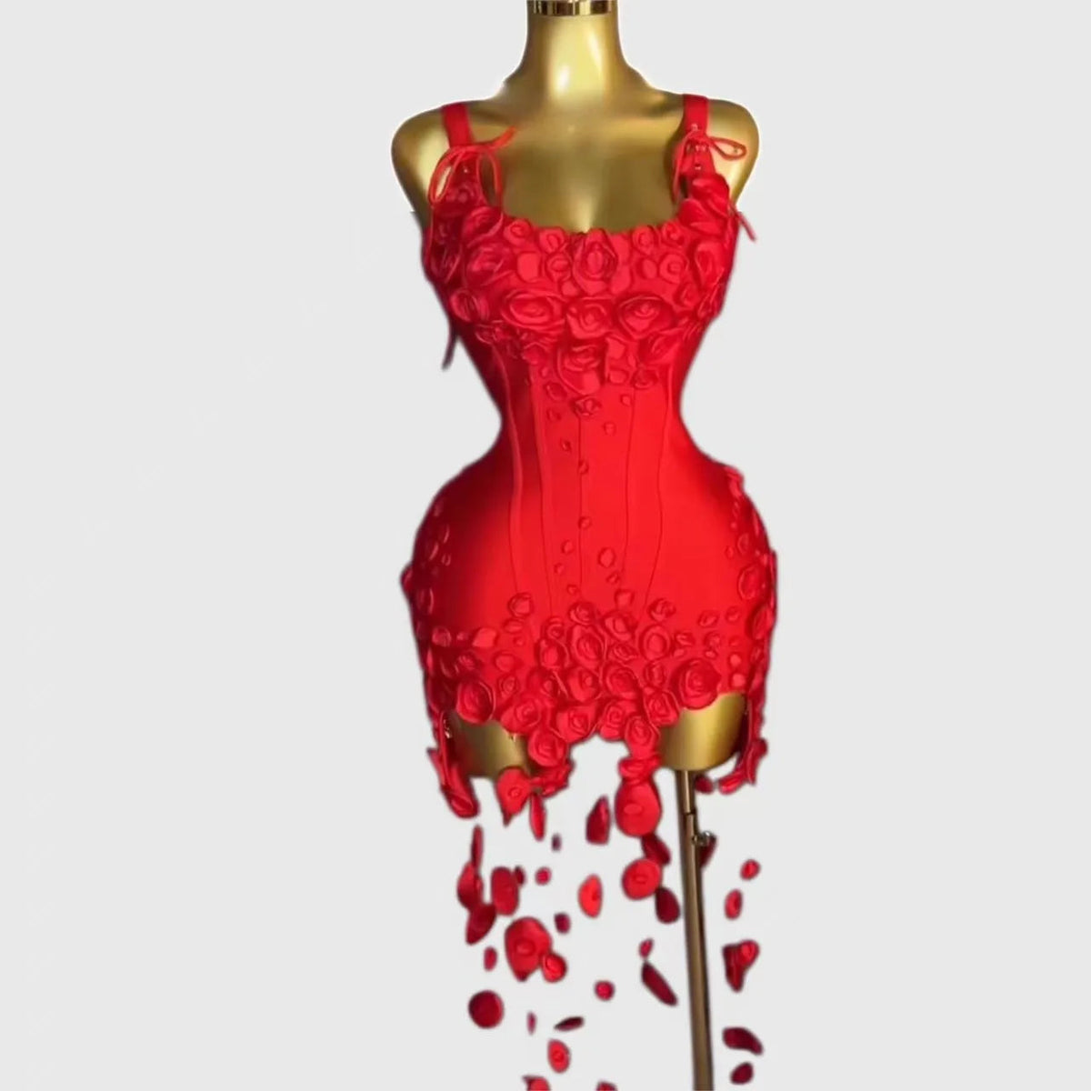 Fleur Bandeau Evening Gown