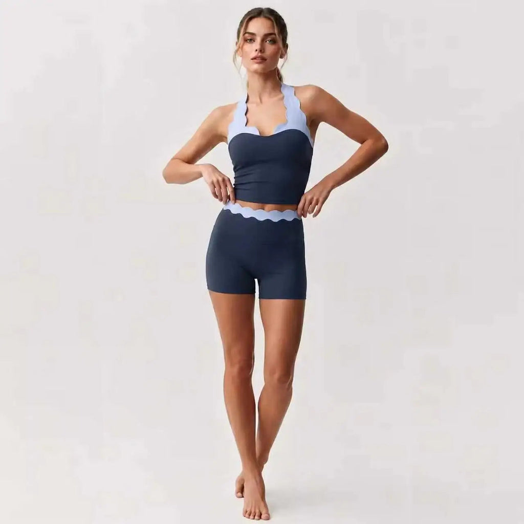 Coquille Lace Yoga Set