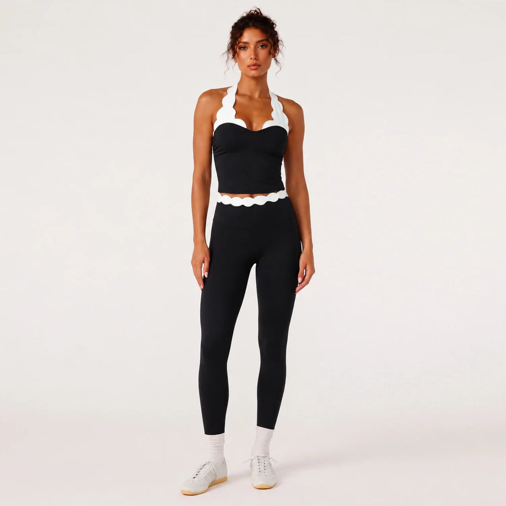 Coquille Lace Yoga Set