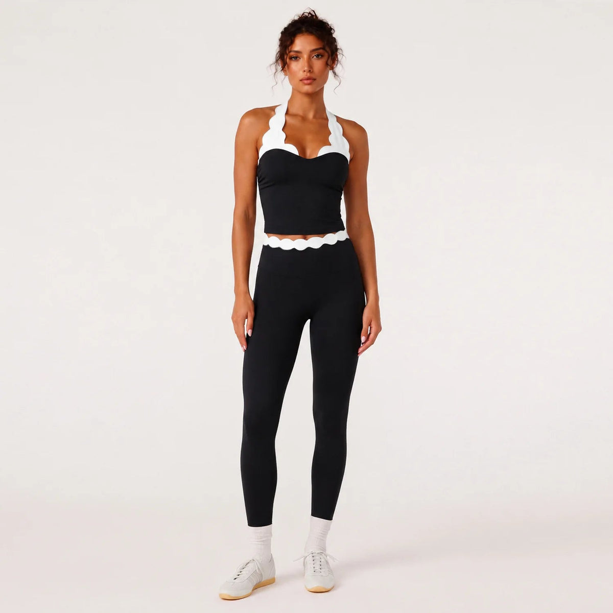 Coquille Lace Yoga Set