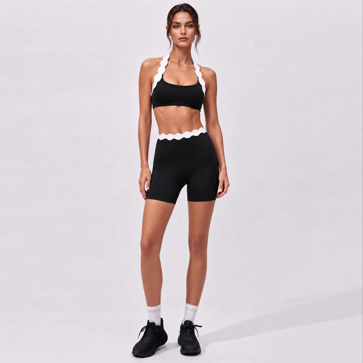 Coquille Lace Yoga Set