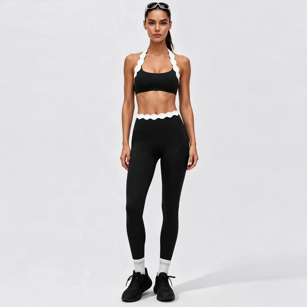 Coquille Lace Yoga Set