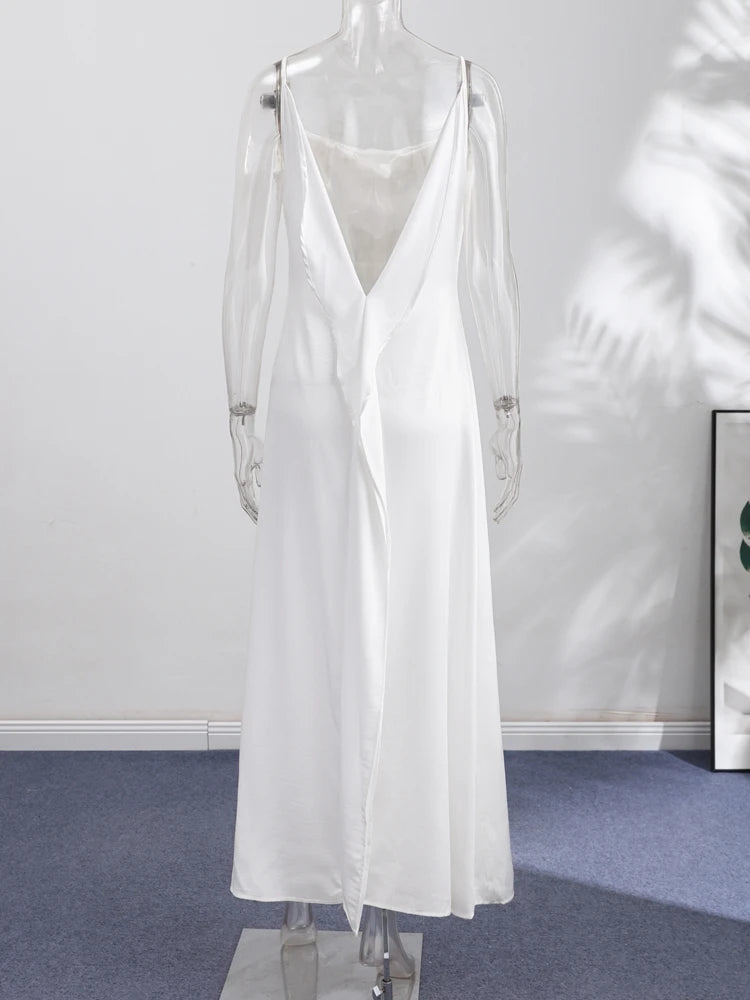 Soirée Satin Slip Gown
