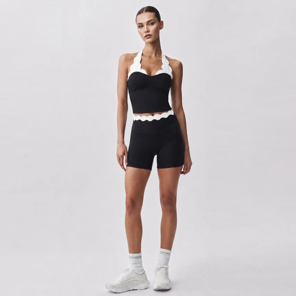 Coquille Lace Yoga Set