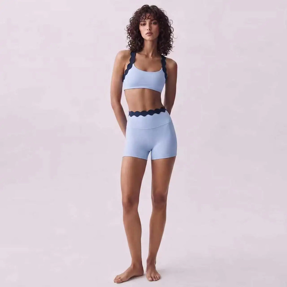 Coquille Lace Yoga Set