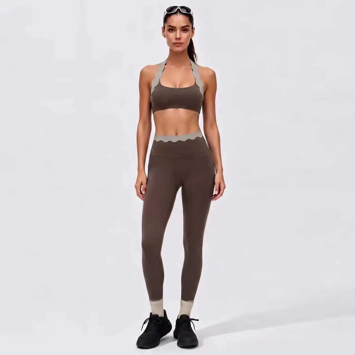 Coquille Lace Yoga Set