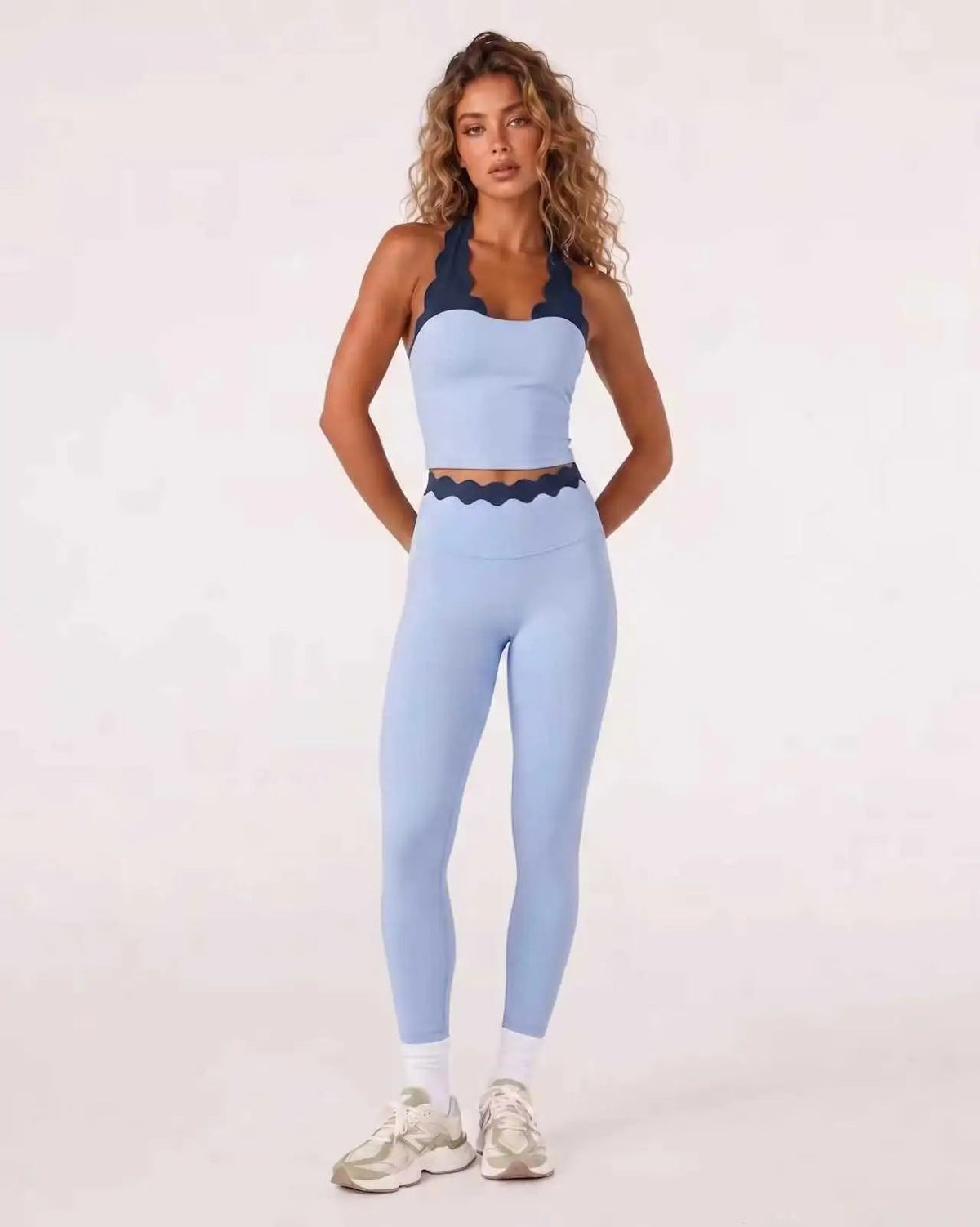 Coquille Lace Yoga Set