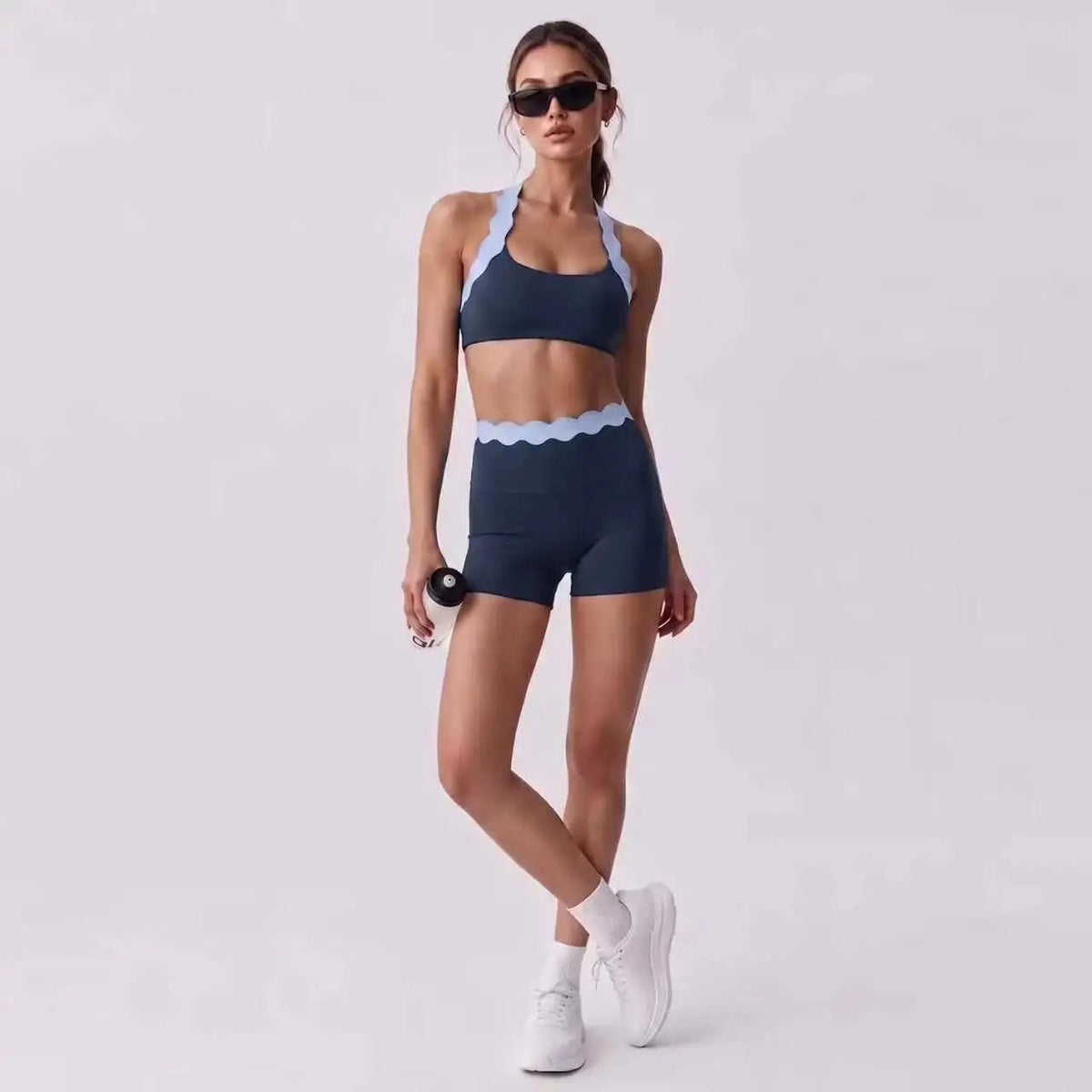 Coquille Lace Yoga Set