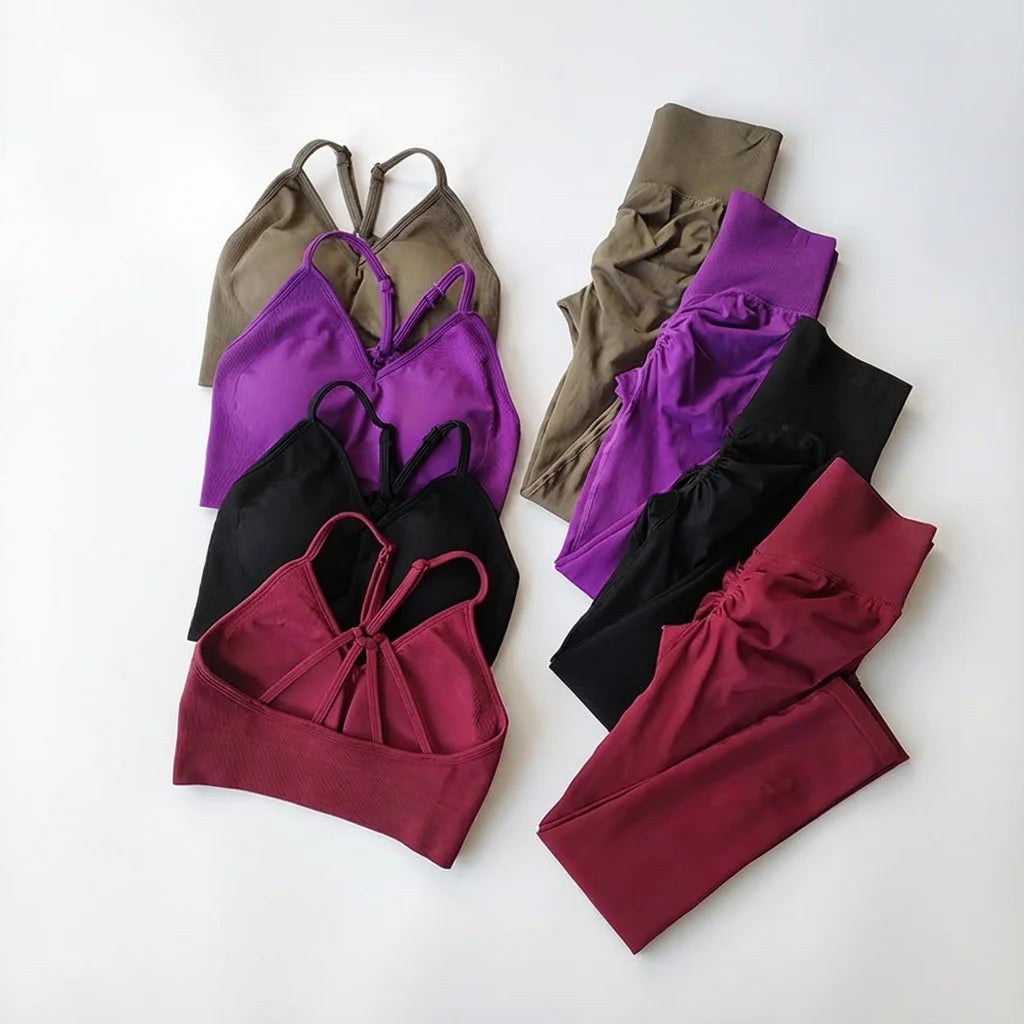 Pilates Seamless Sculpt Set
