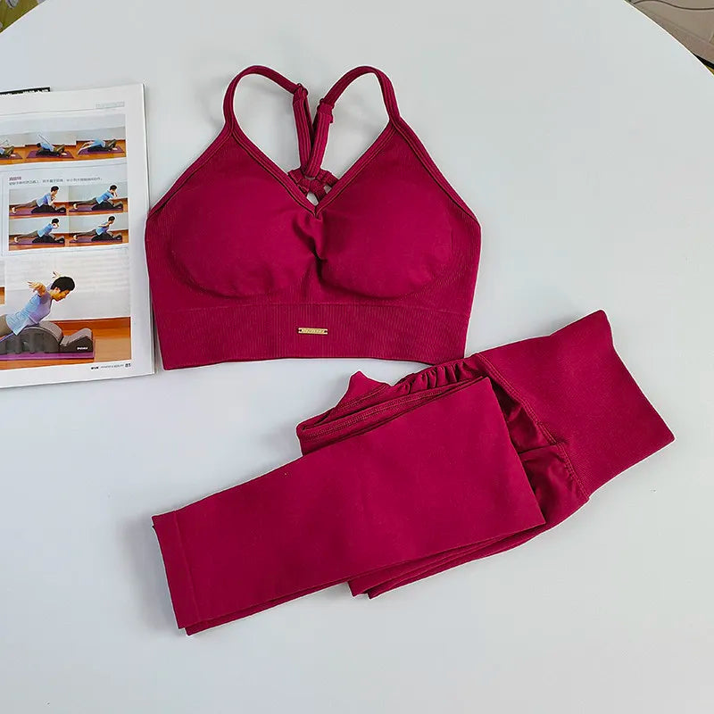 Pilates Seamless Sculpt Set