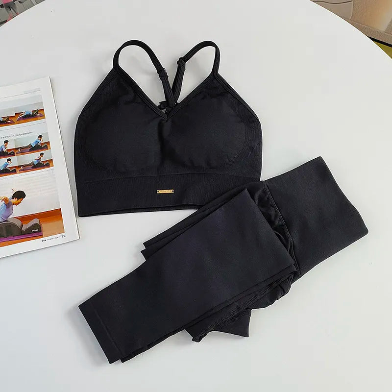 Pilates Seamless Sculpt Set