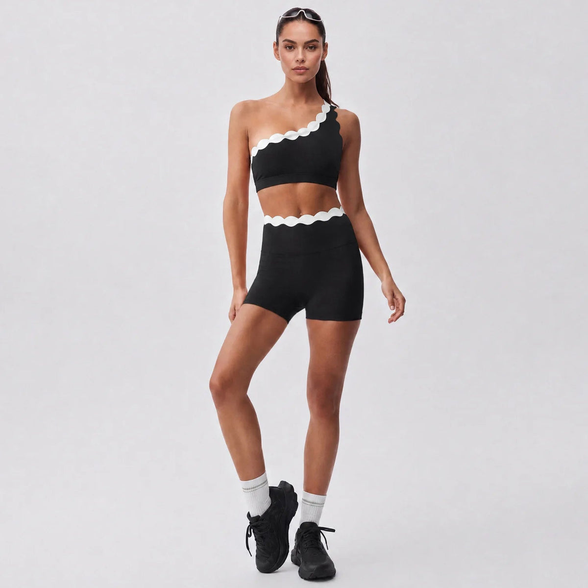 Coquille Lace Yoga Set