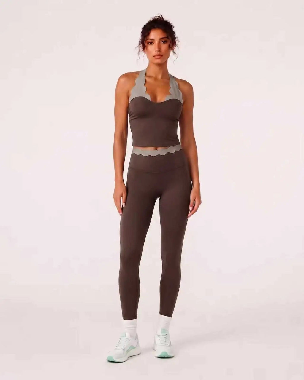 Coquille Lace Yoga Set