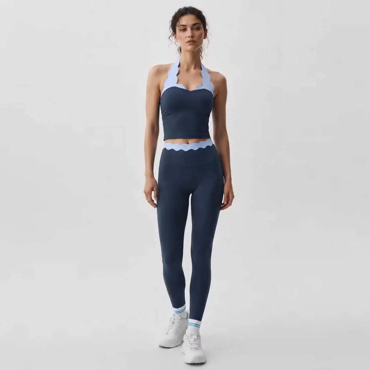 Coquille Lace Yoga Set