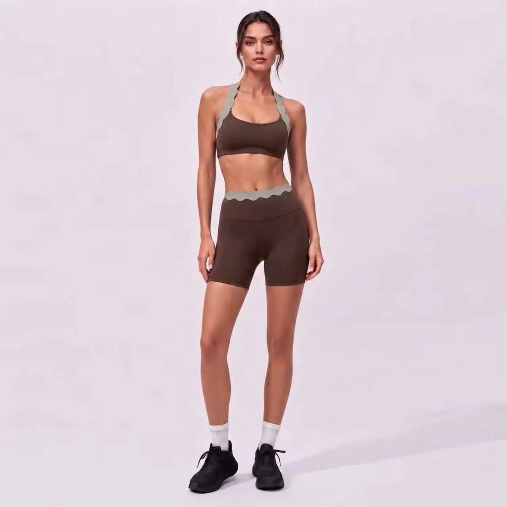 Coquille Lace Yoga Set
