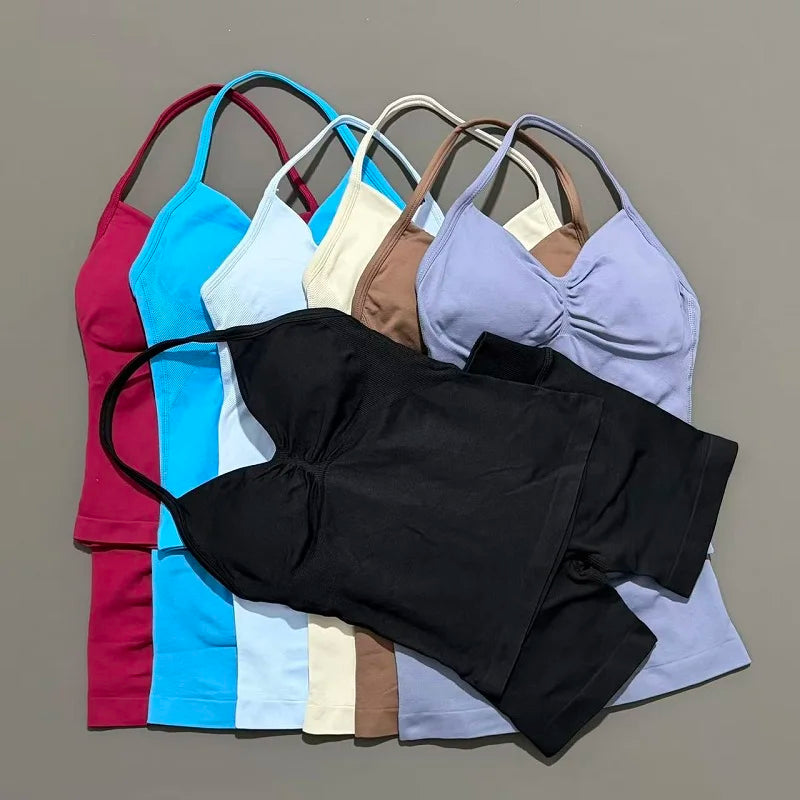 Halo Halter Shorts Set