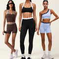 Coquille Lace Yoga Set